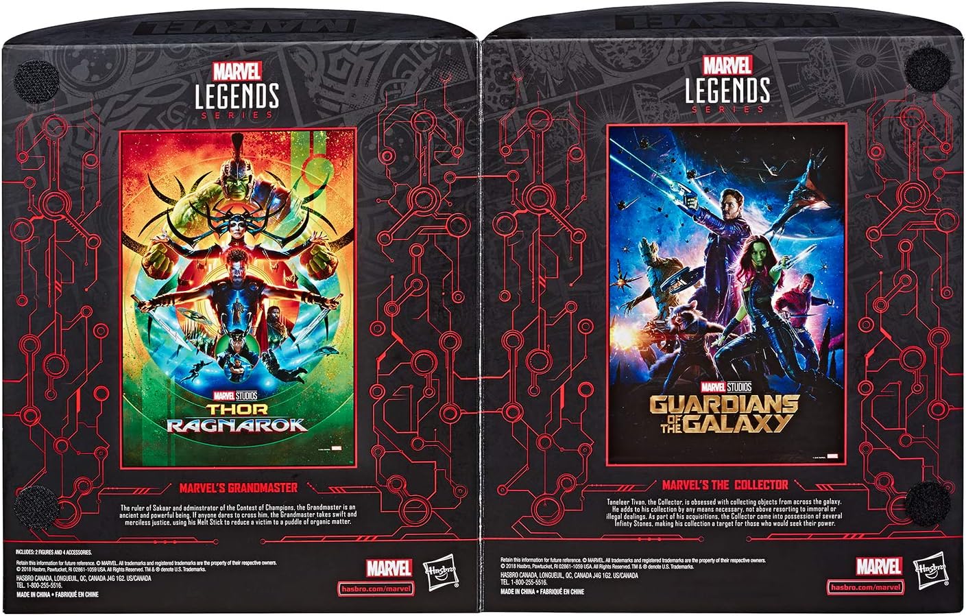 marvel legends the collector and grandmaster