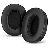 Upgraded Earpads for Skullcandy Crusher Evo, Crusher Wireless, Hesh ANC & More | Enhanced Comfort & Sound Isolation | Black, by Brainwavz