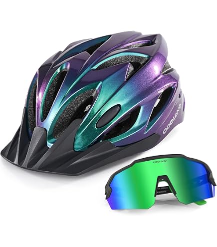 Kit Protection Vélo - 2 Housses De Casque Anti-poussière, 2 Housses De Selle Imperméables, 2 Brassards Haute Visibilité - Vert/noir