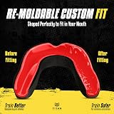 Titan Armour Dual-Layer Gum Shield Mouth Guard Adults & Juniors Case Inc view 5