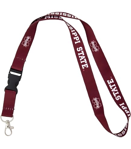 Msu Laynard Mississippi State Lanyard Mississippi State Bulldogs NCAA Licensed ...