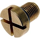 Dorman 902-404HP Brass Coolant Air Bleeder Screw Compatible with Select Models (OE FIX)