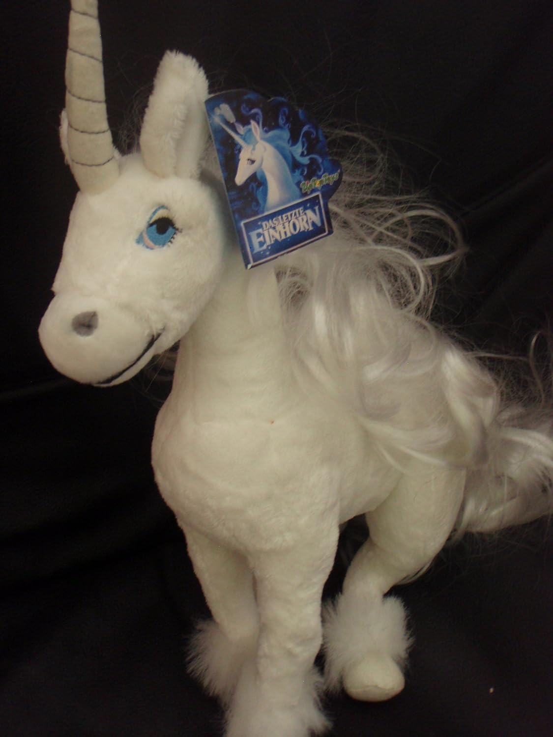 The last unicorn, about 35 cm with horn, plush Amazon.co.uk Toys & Games