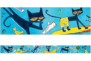 Edupress Pete The Cat Straight Border Trim (EP60325)
