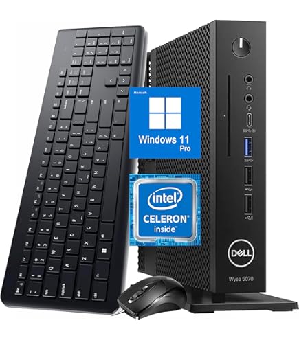 Amazon.com: Dell Wyse 5070 Thin Client, Intel Celeron J4105 4-Core