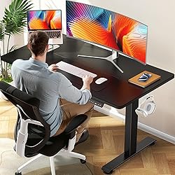 Veken 47.2 Inch Electric Standing Desk, Height