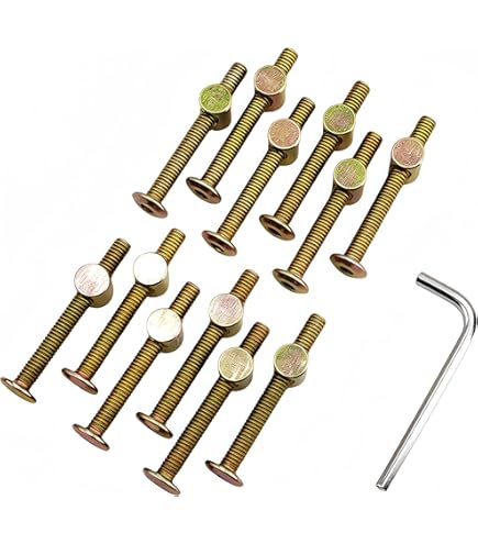 F.Nao　0205★ cijkzewa Furniture Screws Replacement for IKEA Part #117444
