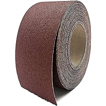 Sungold Abrasives 30517 Aluminum Oxide Sandpaper Roll - 100 Grit, 3\" X 35\", For Drum Sanders & Cutting Strips