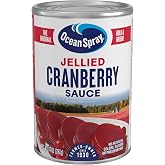 Ocean Spray Jellied Cranberry Sauce, Canned Side Dish, 14 Oz Can (Pack of 1)