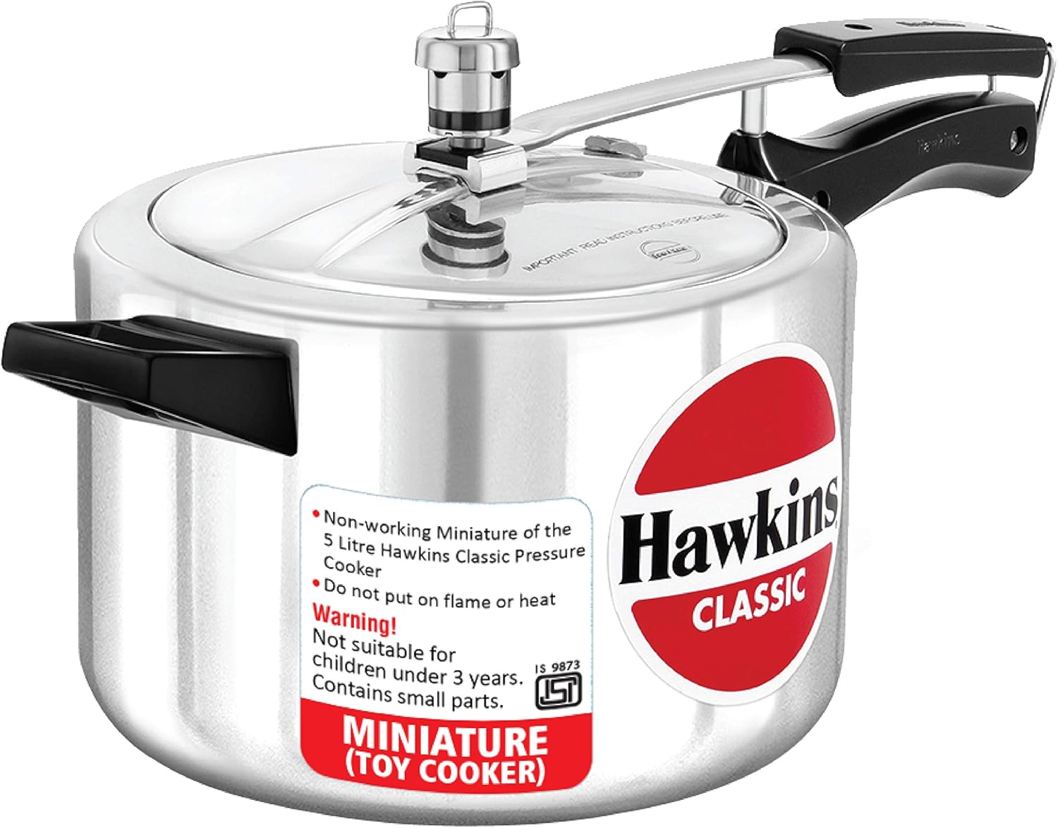 Hawkins Aluminium Toy Cooker, Silver 