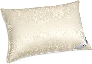 Downright Eiderdown 434 Thread Count 29 oz Eliasa Silk Down Pillow, 20" x 36"