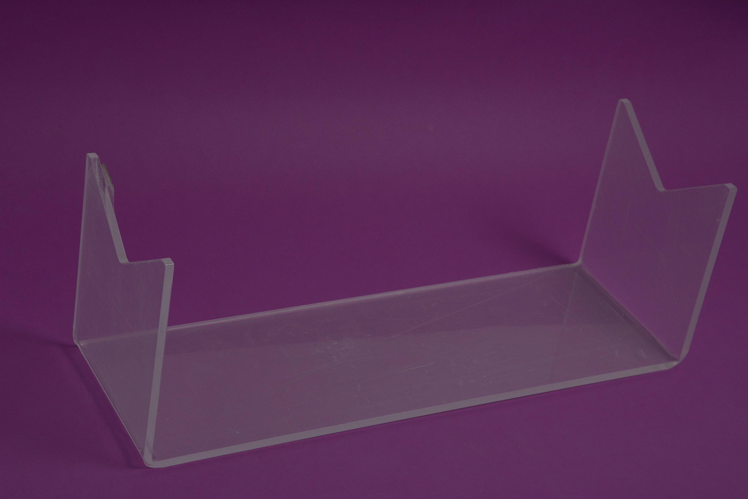 Acrylic (Lucite) Shofar Stand for Yemenite Shofars Fit for kudu shofar