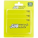 Subway Gift Cards, Multipack of 3