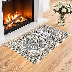 HILORUUG Entryway Area Rugs 2x3: Washable Area Rug