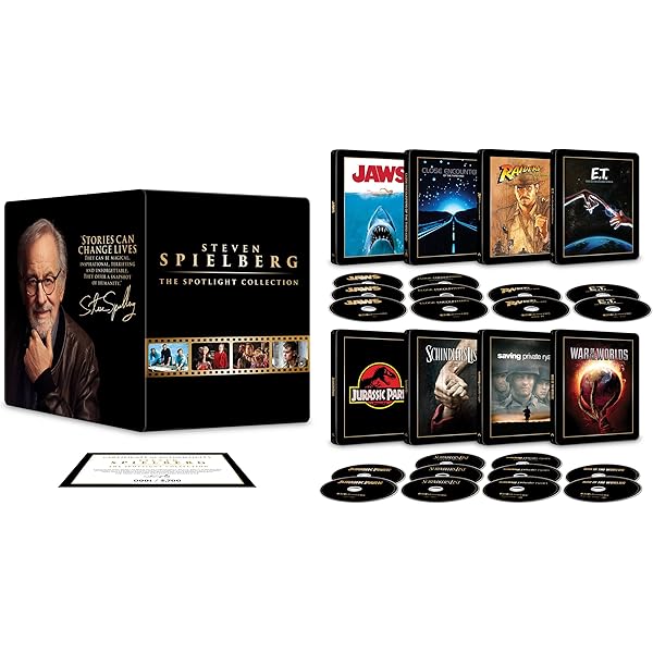 Amazon.com: Steven Spielberg Director's Collection (Jaws / E.T.