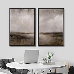 MUDECOR Framed Canvas Print Wall Art Set Misty