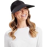 Solbari Women’s Reversible Ultra-Wide Brim Cap UPF 50+, 4.75” Wide Brim Sun Protection, Lightweight & Breathable for Outdoors