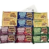 Nature’s Bakery Whole Wheat Real Fruit Snack Fig Bars Variety Bundle: (2) each, Oatmeal Crumble Strawberry, Original Fig, Blu