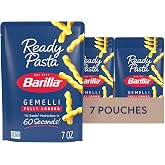 Barilla Ready Pasta, Fully Cooked Gemelli Pasta, 7oz (7PK) Non-GMO &amp; Kosher