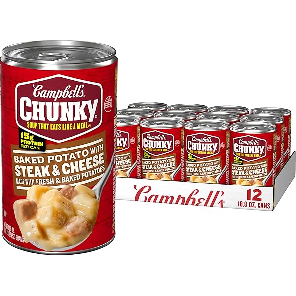 Amazon.com : Campbell's Chunky Classic Chicken Noodle Soup, 18.6