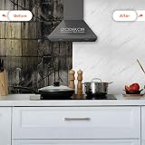 IZODEKOR Marble Look Wall Cladding 120x60cm Ice Berg Grey Bathroom Tile view 4