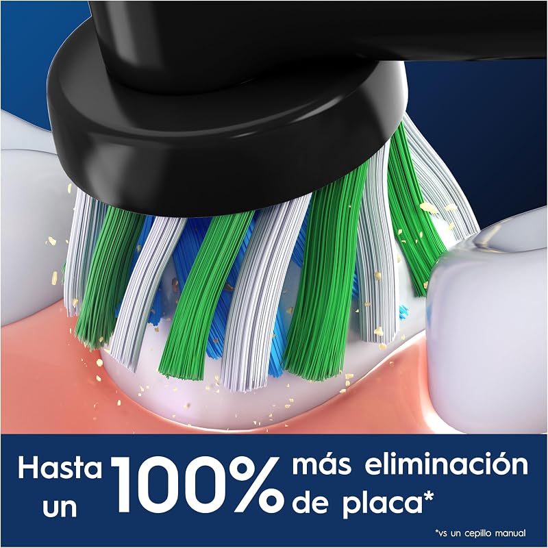 Pro CrossAction Cabezales de Recambio Originales, Negro, Pack de 12