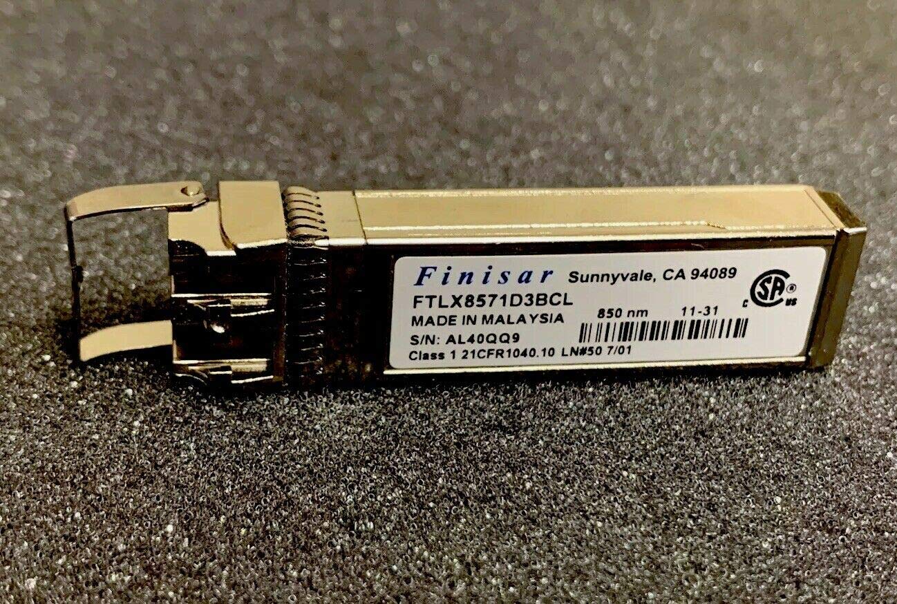 Finisar 10GBase-SR SFP+ Tranceiver FTLX8571D3BCL