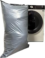 Calzette 3 Large Mailing Bags 24 x 36 for Clothing Parcles Self Seal Grey view 2