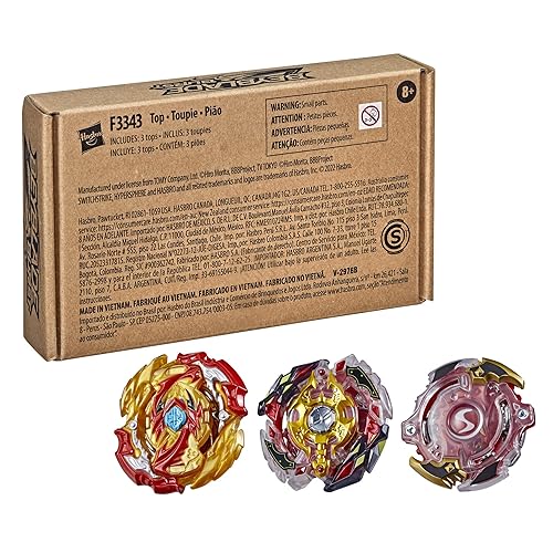 Beyblade Burst Evolution Trio Spryzen 3-Pack; Legend Spryzen S3