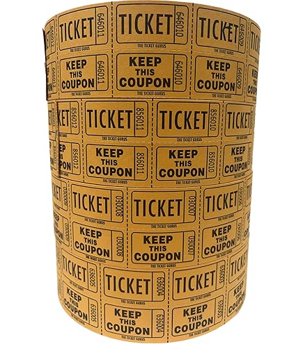 Ticket Guru-raffle Des Services - (4 Rouleaux De 2000 Double Billets) 8