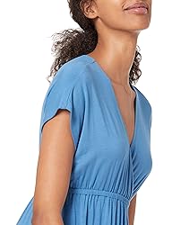 Amazon Essentials Women's Waisted Maxi Dress