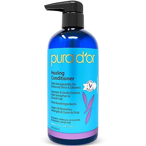 Amazon Com Pura D Or Healing Aloe Vera Conditioner For Dry