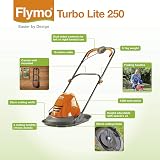 Flymo Turbo Lite 250 Electric Hover Lawn Mower 1400 W 25 cm Cutting view 8