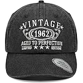 64th Birthday Gifts for Men Grandpa,1962 for 64 Year Old Vintage Baseball Hat, Turing 64th Parents