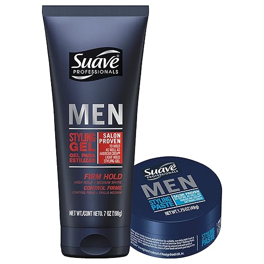 Amazon Com Suave Men Styling Gel Firm Control 7 Oz Beauty