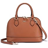 LOVEVOOK Purse for Women Small Crossbody Bags Classic Double Zip Top Handle Dome Satchel Bag