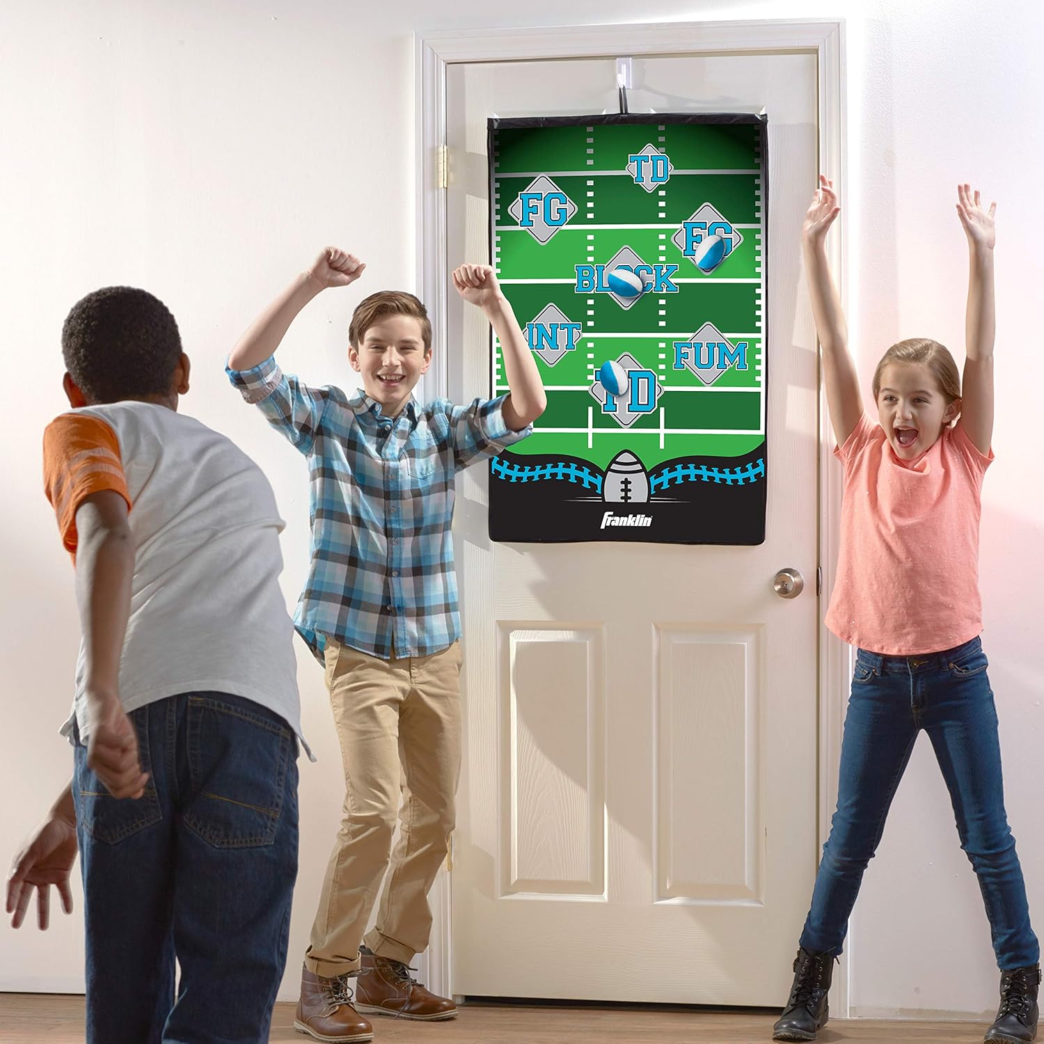 Franklin Sports Football Target Indoor Pass Game, 36 X 24-Inch : Rec Room Games And Equipment : Sports & Outdoors