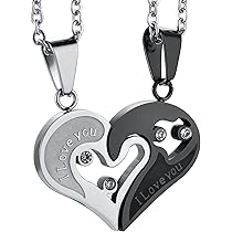 Amazon.com: Jstyle Stainless Steel Mens Womens Couple