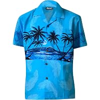 thumbnail image 2 of Favant Hawaiian Shirts For Men - Lightweight Quick-Dry Beach Shirts With Coconut Buttons 2 of 11
