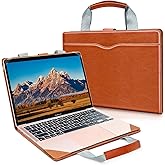 SSS·GRGB Sleeve Case Cover for MacBook Air 13.6 A3113 A2681 M2 M3, MacBook Air 13 A2337 M1/A2179/ A1932, MacBook Pro 13 A2338 (M2 M1)/A2289/A2251/A2159/A1989 /A1708/A1706, MacBook Briefcases, Brown