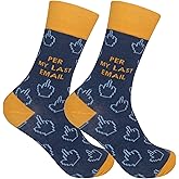 FUNATIC Socks with Funny Sayings - Novelty Gifts for Men, Women, Teens - Sarcastic, Profane, Rude