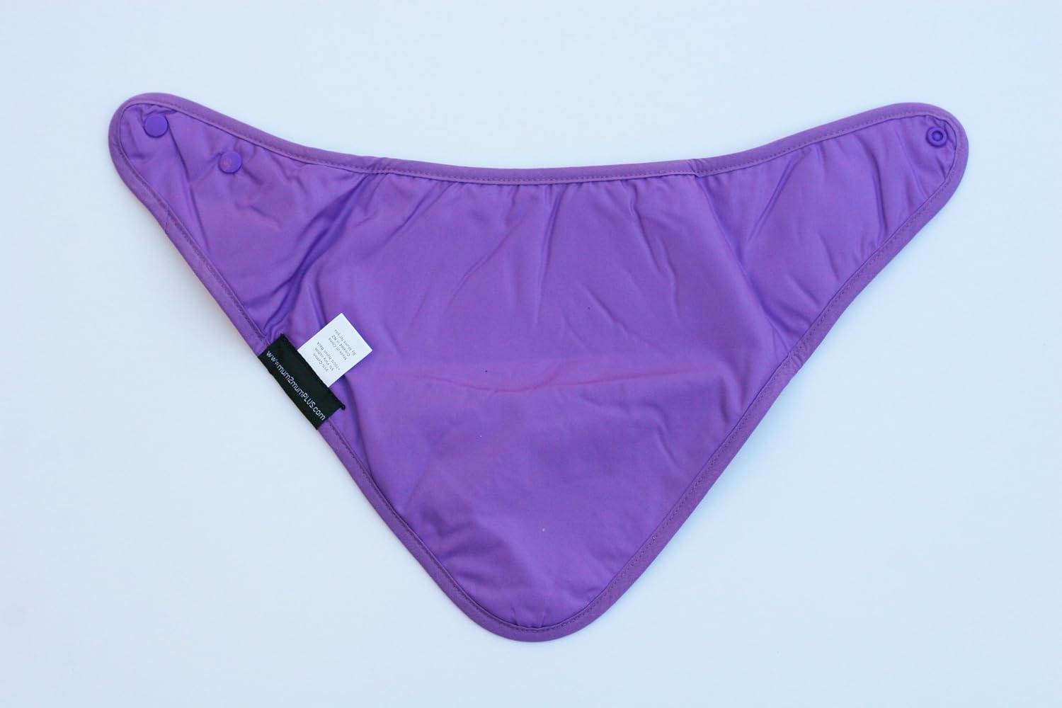 Mum2Mum Plus Special Needs Youth Bandana Bib in Purple - Image 3