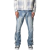 mnml Mens Mnml Men's B574 Zipper Flare Denim