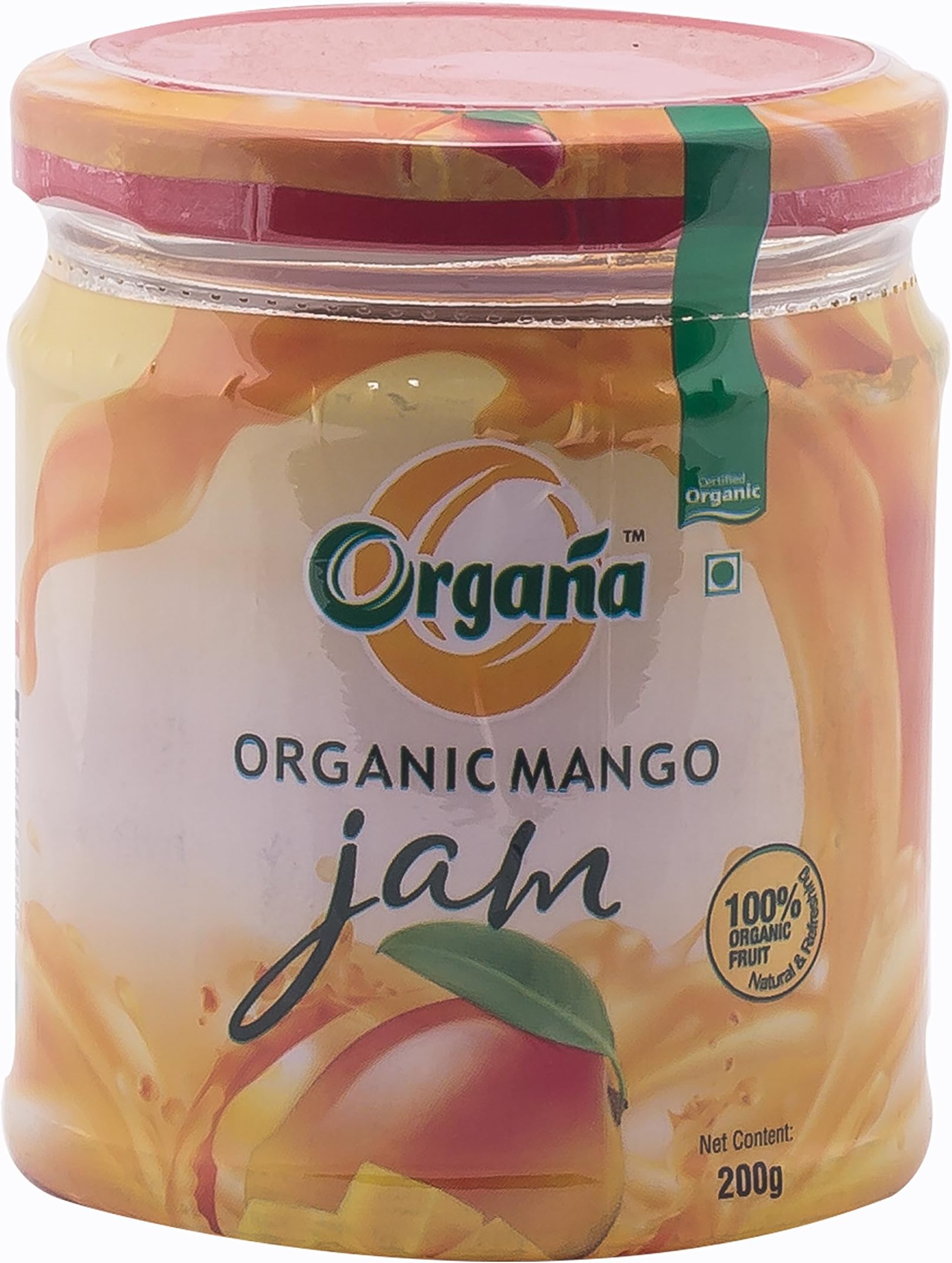 Organa - Organic Mango Jam 200g