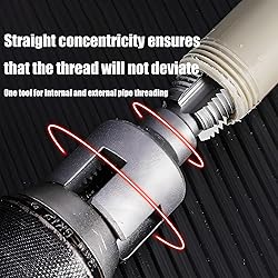 2025 New Dual-Function Pipe Thread Cutting