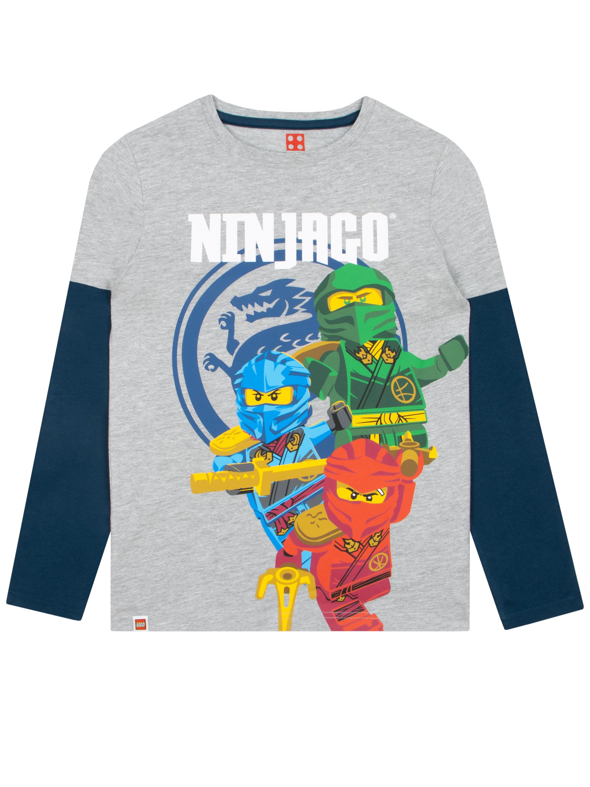 Lego Ninjago Boys Ninjago Long Sleeve Top , Multicoloured, 5-6 Years
