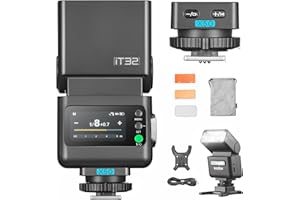 GODOX IT32 TTL Camera Flash with X5O Wireless Flash Trigger for Olympus Panasonic Compatible with Godox X Series (X3/X3Pro/XP