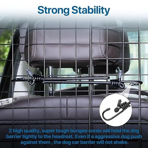 Petboda Dog Car Barrier for SUV Trunk Cargo Area, Foldable