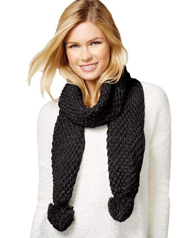 Rampage Knit Scarf (black)