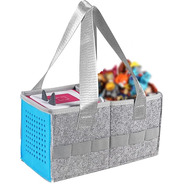 Sac De Rangement Pour Toniebox – 27x16x14 Cm – Contient 30-40 Figurines + Accessoires – Protection Anti-chocs